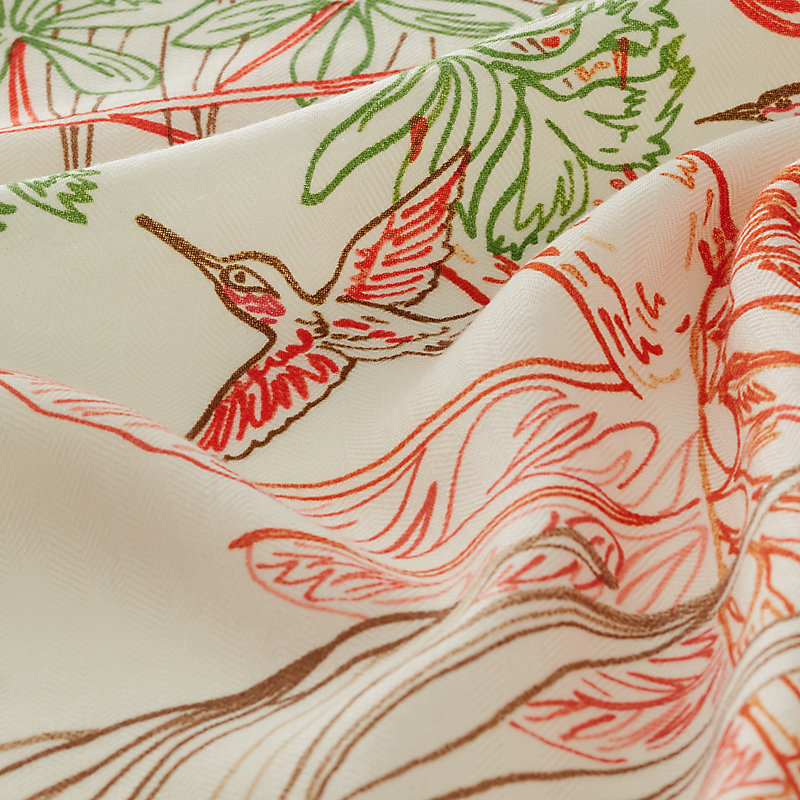 Flamingo Party Coloriage giant triangle | Hermès USA Flamingo Party Coloriage giant triangle | Hermès USA